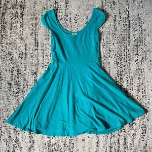 LC Lauren Conrad Teal Dress